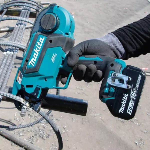 Makita 18-Volt LXT Lithium-Ion Brushless Cordless Rebar Tying Tool Kit (5.0 Ah)