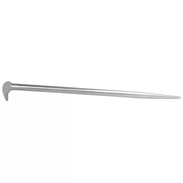 Mayhew 3/4 in. X 21 in. Plated Rolling Head Pry Bar