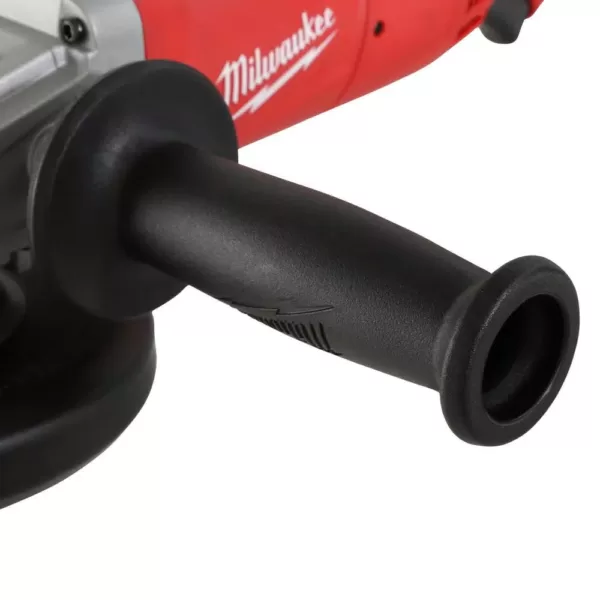 Milwaukee 11 Amp 4.5 in. Small Angle Grinder with Lock-On Trigger Grip