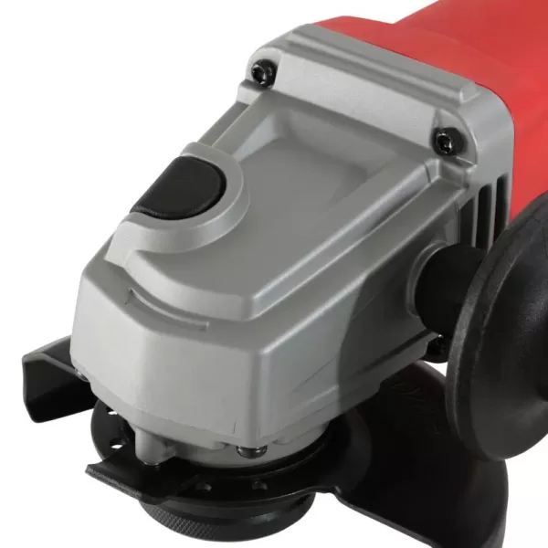 Milwaukee 11 Amp Corded 4-1/2 in. Small Angle Grinder Paddle Lock-On