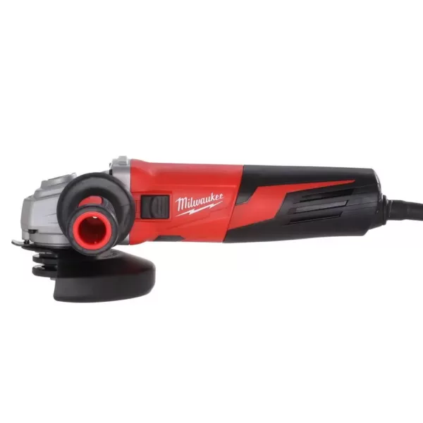 Milwaukee 13 Amp 6 in. Small Angle Grinder with Slide Lock-On Switch