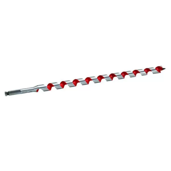 Milwaukee 7/8 in. x 18 in. High Speed Steel Ship Auger Drill Bit