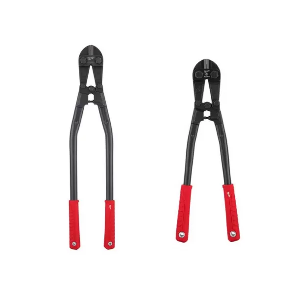 Milwaukee 30 in. Bolt Cutter with 1/2 in. Max Cut Capacity W/ 18 in. Bolt Cutter with 3/8 in. Maximum Cut Capacity