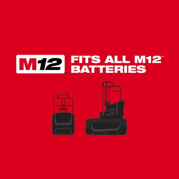 Milwaukee M12 FUEL 12-Volt Lithium-Ion Brushless Cordless 1/4 in. Extended Reach Ratchet Kit with One 2.0 Ah Batteries