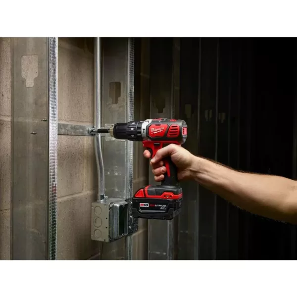 Milwaukee M18 18-Volt Lithium-Ion Cordless 1/2 in. Hammer Drill/Driver (Tool-Only)