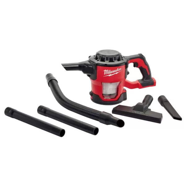 Milwaukee M18 18-Volt Lithium-Ion Cordless Compact Vacuum (Tool-Only)