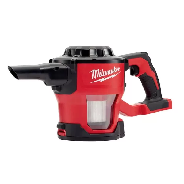 Milwaukee M18 18-Volt Lithium-Ion Cordless Compact Vacuum (Tool-Only)