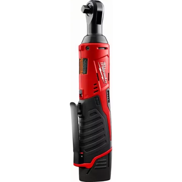 Milwaukee M12 12-Volt Cordless 1/4 in. Hex Impact Driver Combo Kit with Free M12 3/8 in. Ratchet (Tool-Only)