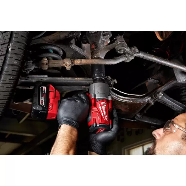 Milwaukee M18 FUEL 18-Volt Lithium-Ion Brushless Cordless 1/2 in. Impact Wrench with Pin Detent (Tool-Only)