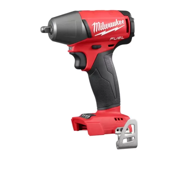 Milwaukee M18 FUEL 18-Volt Lithium-Ion Brushless Cordless 1/2 in. High Torque/Mid Torque/3/8 in. Impact Wrench Combo Kit (3-Tool)