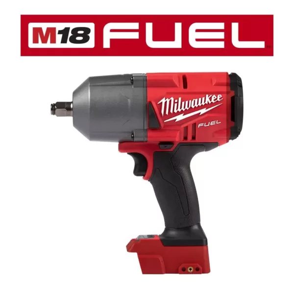 Milwaukee M18 FUEL 18-Volt Lithium-Ion Brushless Cordless 1/2 in. High Torque/Mid Torque/3/8 in. Impact Wrench Combo Kit (3-Tool)