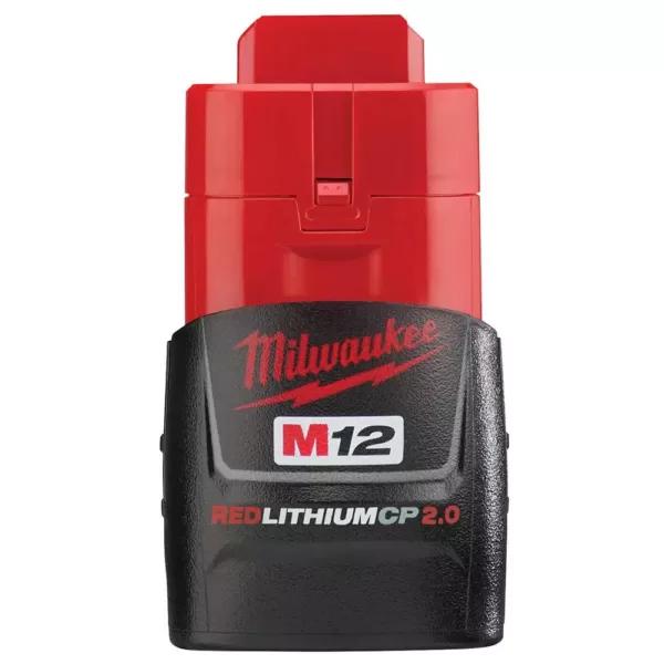 Milwaukee M12 12-Volt Lithium-Ion Cordless Jig Saw with M12 2.0Ah Battery