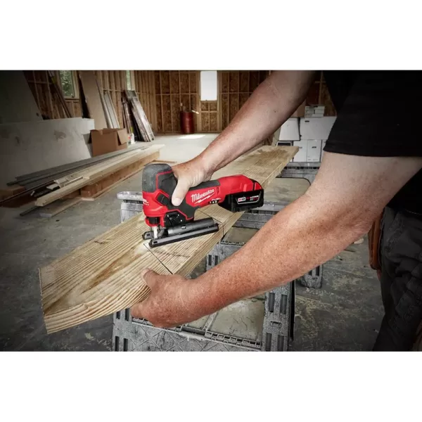 Milwaukee M18 FUEL 18-Volt Lithium-Ion Brushless Cordless Barrel Grip Jig Saw (Tool Only)