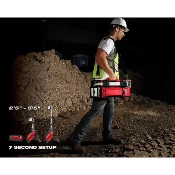 Milwaukee M18 ONE-KEY 18-Volt Lithium-Ion Cordless ROCKET Dual Pack Tower Light (Tool-Only)