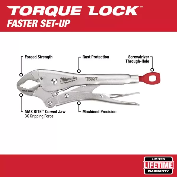 Milwaukee Torque Lock Locking Pliers Kit (10-Piece)