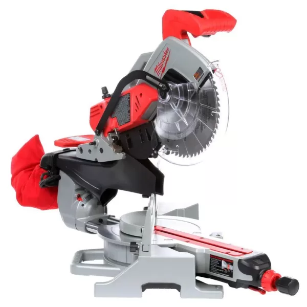 Milwaukee 12 in. Sliding Dual Bevel Miter Saw with Folding Miter Saw Stand