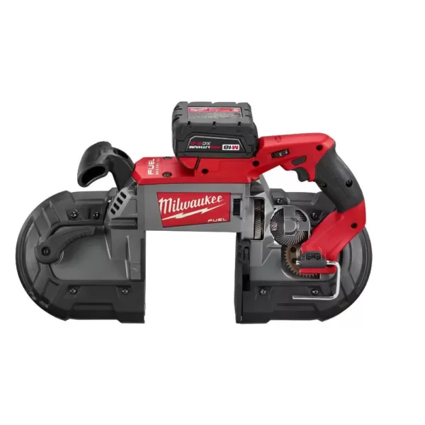 Milwaukee M18 FUEL 18-Volt Lithium-Ion Brushless Cordless Deep Cut Band Saw with One 5.0 Ah Battery, Charger, Hard Case