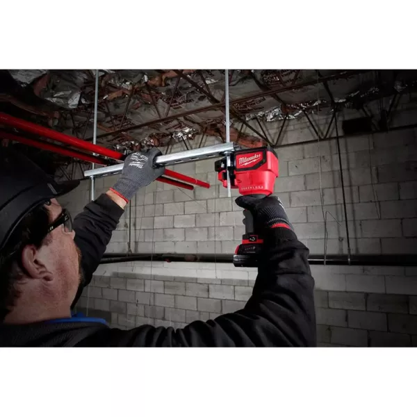 Milwaukee M18 18-Volt Lithium-Ion Cordless Brushless Threaded Rod Cutter Kit with 2.0 Ah Battery, Charger and Case