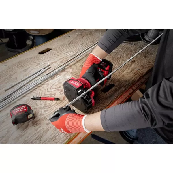 Milwaukee M18 18-Volt Lithium-Ion Cordless Brushless Threaded Rod Cutter Kit with 2.0 Ah Battery, Charger and Case