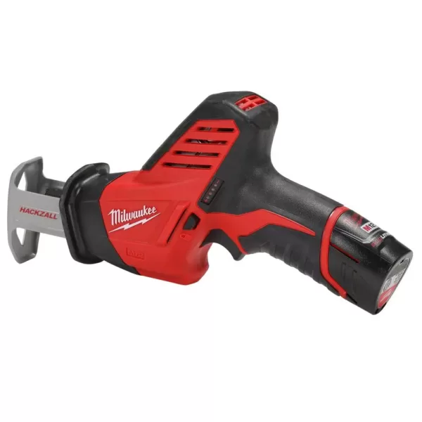 Milwaukee M12 12-Volt Lithium-Ion Cordless Combo Tool Kit (3-Tool) with M12 Right Angle Drill