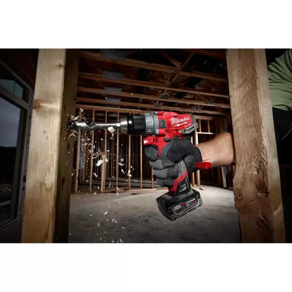 Milwaukee M12 FUEL 12-Volt Li-Ion Brushless Cordless Hammer Drill and Impact Driver Combo Kit (2-Tool)W/ Free M12 HACKZALL