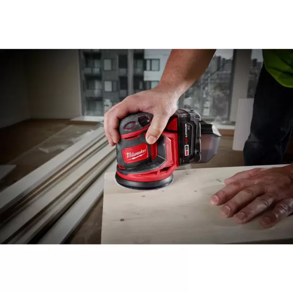 Milwaukee M18 18-Volt Lithium-Ion Cordless Combo Kit (6-Tool) with 2 M18 Batteries, 1 Charger, 1 Tool Bag