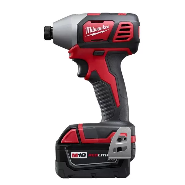 Milwaukee M18 18-Volt Lithium-Ion Cordless Combo Tool Kit (4-Tool) with M18 4-1/2 in. Cut-Off/Grinder and Wet/Dry Vacuum