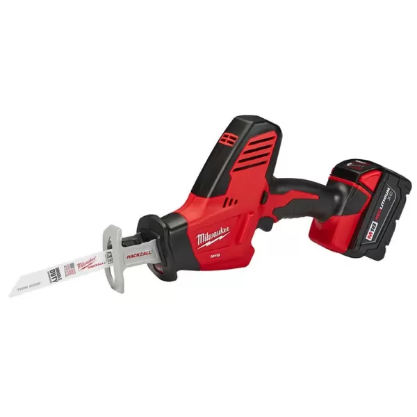 Milwaukee M18 18-Volt Lithium-Ion Cordless Combo Tool Kit (4-Tool) w/ 2 Additional 5.0Ah Batteries