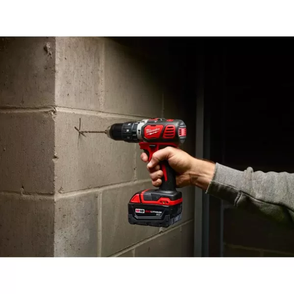 Milwaukee M18 18-Volt Lithium-Ion Cordless Combo Tool Kit (4-Tool) w/ 2 Additional 5.0Ah Batteries