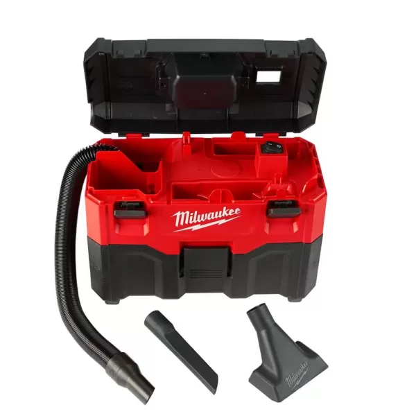 Milwaukee M18 18-Volt Lithium-Ion Cordless Combo Tool Kit (6-Tool) with M18 Wet/Dry Vacuum and Blower