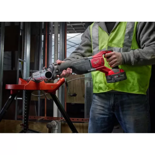 Milwaukee M18 18-Volt Lithium-Ion Cordless Combo Tool Kit (6-Tool) w/ 3/8 in. Impact Wrench and Additional 5.0 Ah Battery