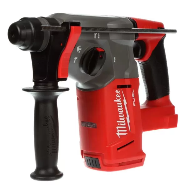 Milwaukee M18 FUEL 18-Volt Lithium-Ion Brushless Cordless 1 in. SDS-Plus Rotary Hammer and Bandsaw (2-Tool)