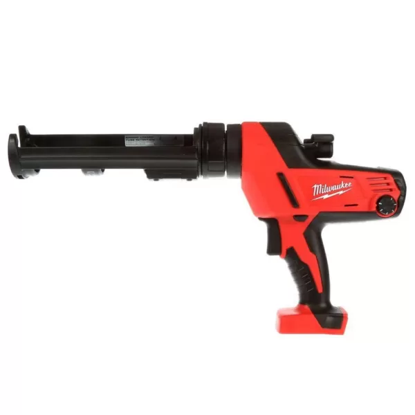 Milwaukee M18 FUEL 18-Volt Lithium-Ion Brushless Cordless HACKZALL Reciprocating Saw & M18 Caulk Gun with Two M18 6.0Ah Batteries