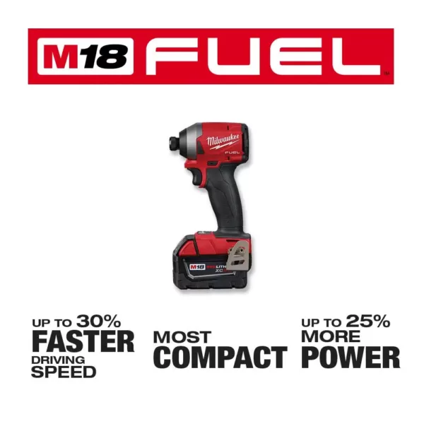 Milwaukee M18 FUEL 18-Volt Lithium-Ion Brushless Cordless Hammer Drill/SAWZALL/Impact Driver Combo Kit (3-Tool)