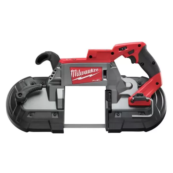 Milwaukee M18 FUEL 18-Volt Lithium-Ion Brushless Cordless Hammer Drill/Band Saw/Impact Driver Combo Kit (3-Tool) w/ 4-Batteries