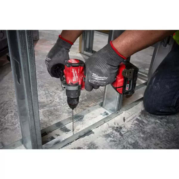 Milwaukee M18 FUEL 18-Volt Lithium-Ion Brushless Cordless Combo Kit (3-Tool) w/(2) 5Ah Batteries, Charger and Tool Bag