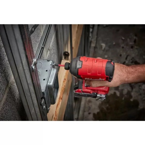 Milwaukee M18 FUEL 18-Volt Lithium-Ion Brushless Cordless Surge Impact/Hammer Drill Combo Kit with M18 FUEL Handheld Blower