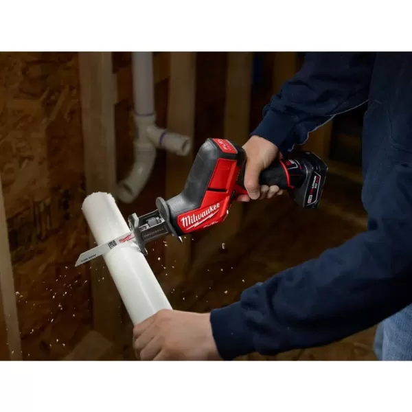 Milwaukee M12 FUEL 12-Volt Lithium-Ion Brushless Cordless HACKZALL Reciprocating Saw (Tool-Only)