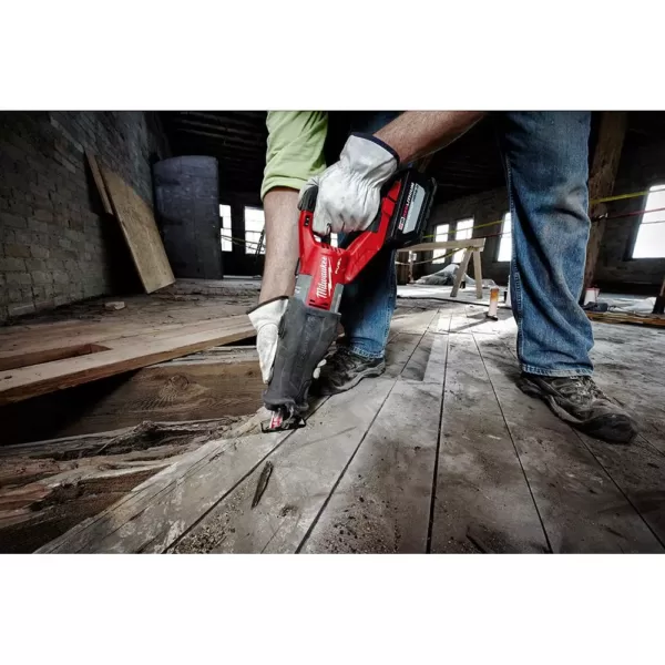 Milwaukee M18 Fuel 18-Volt Lithium-Ion Brushless Cordless Super Sawzall Orbital Reciprocating Saw (Tool-Only)