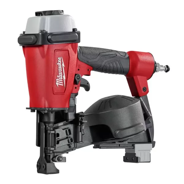 Milwaukee Reconditioned Pneumatic 1-3/4 in. 15-Degree Coil Roofing Nailer