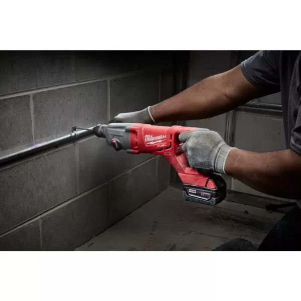 Milwaukee M18 FUEL 18-Volt Lithium-Ion Brushless Cordless 1 in. SDS-Plus D-Handle Rotary Hammer (Tool-Only)