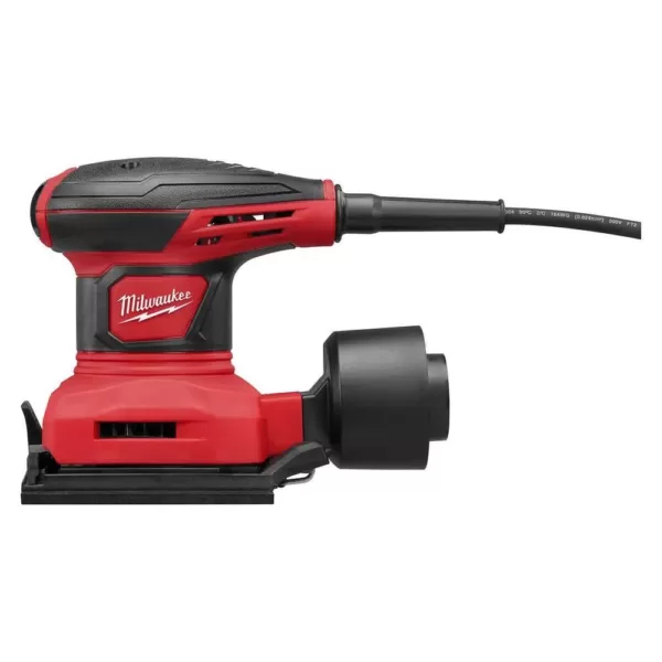 Milwaukee 3 Amp 1/4 Sheet Corded Palm Sander