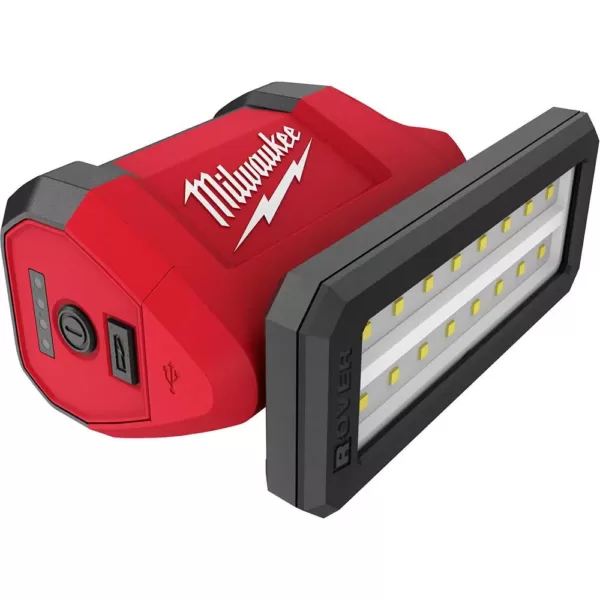 Milwaukee M12 ROVER 12-Volt Lithium-Ion Service and Repair 700 Lumens Flood Light with USB Charging