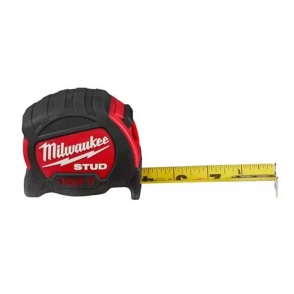 Milwaukee 16 ft. STUD Tape Measure