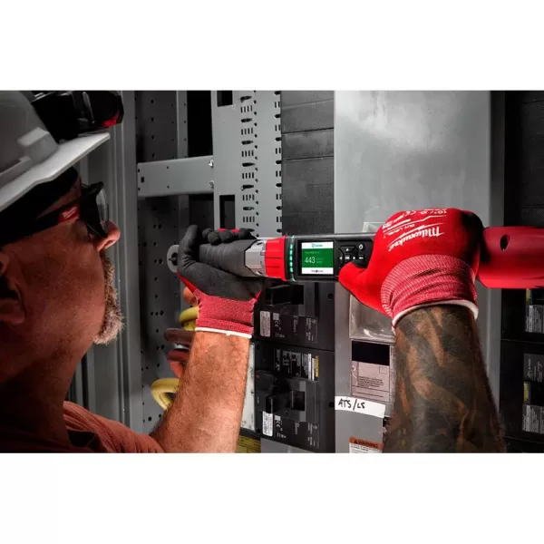 Milwaukee M12 FUEL ONE-KEY 12-Volt Lithium-Ion Brushless Cordless 3/8 in. Digital Torque Wrench Kit with Two 2.0 Ah Batteries