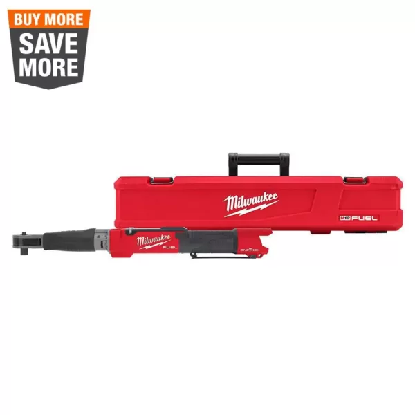 Milwaukee M12 FUEL One-Key 12-Volt Lithium-Ion Brushless Cordless 1/2 in. Digital Torque Wrench (Tool-Only)