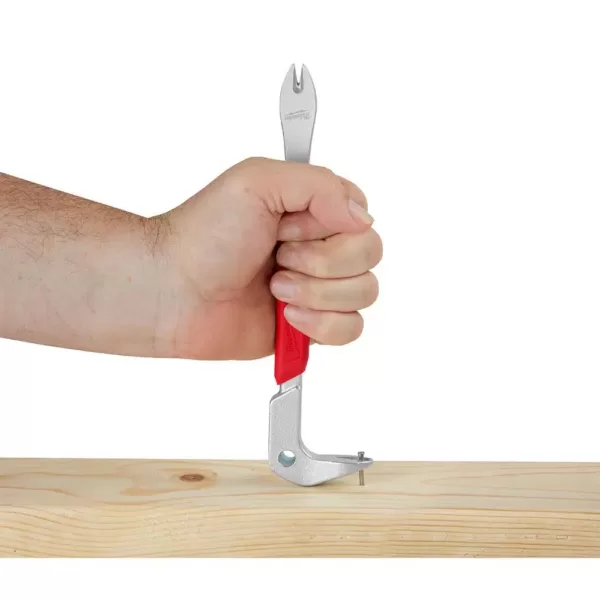 Milwaukee 9 in. Nail Puller with Dimpler