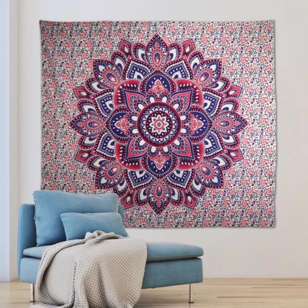 WallPops Myra Pink Wall Tapestry