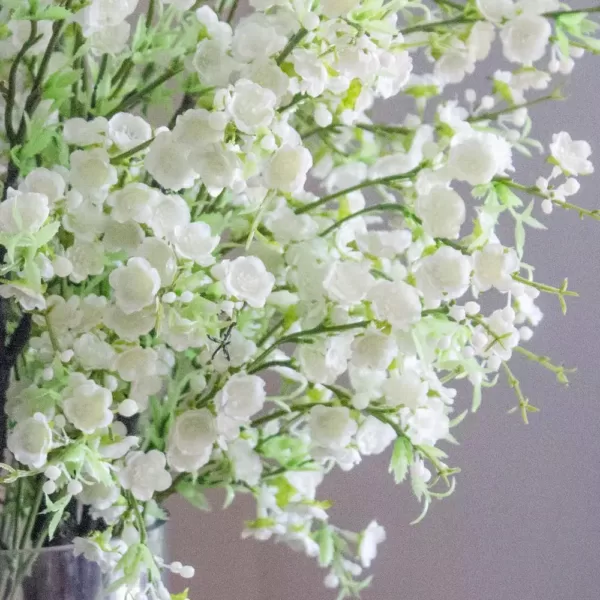 Nearly Natural Giant Cherry Blossom Arrangement in White