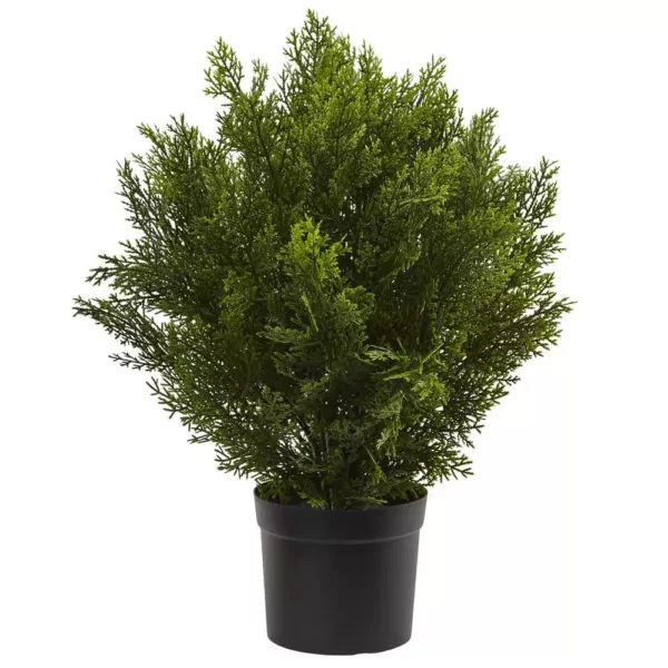 Nearly Natural 2 ft. Cedar Bush Indoor/Outdoor